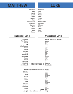 Birth Geneologies